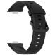 Ремешок Deexe Soft Silicone для Huawei Watch Fit 3 - Black (357103B). Фото 2 из 7