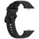 Ремешок Deexe Soft Silicone для Huawei Watch Fit 3 - Black (357103B). Фото 3 из 7