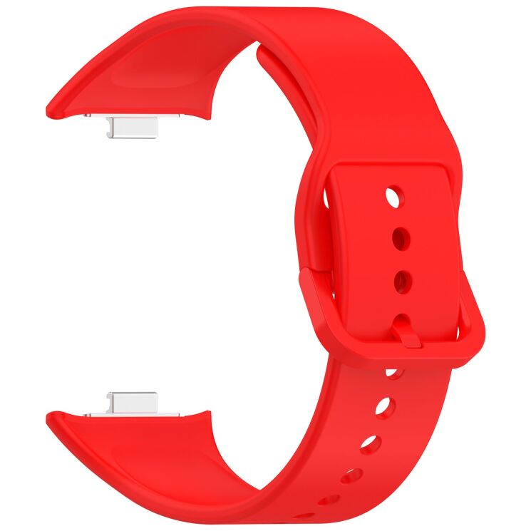 Ремешок Deexe Soft Silicone для Xiaomi Redmi Watch 6 - Red: фото 2 из 12