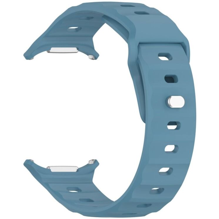Ремінець Deexe Sport Series для Samsung Galaxy Watch Ultra (47mm) - Blue: фото 2 з 6