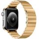Ремешок Deexe Stainless Steel Mag для Apple Watch 46 / 45 / 44 / SE 44 / 42 (Series 1-3) / Ultra / Ultra 2 - Rose Gold (371816RG). Фото 1 из 6