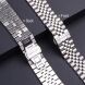 Ремешок Deexe Stainless Steel Strap для Apple Watch 46 / 45 / 44 / SE 44 / 42 (Series 1-3) / Ultra / Ultra 2 - Silver (251339S). Фото 5 из 8