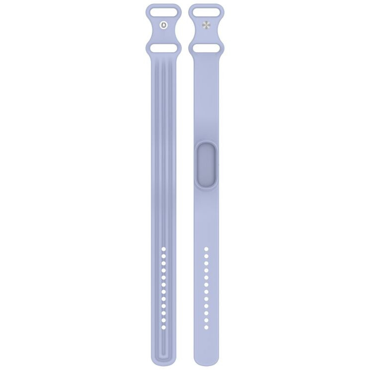 Ремешок для часов Reframe Texture Wave для Google Fitbit Air - Lilac Purple: фото 5 из 9