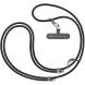 Ремінець для смартфона ArmorStandart Silicone Rope - Titanium Black (981794TB). Фото 1 з 5