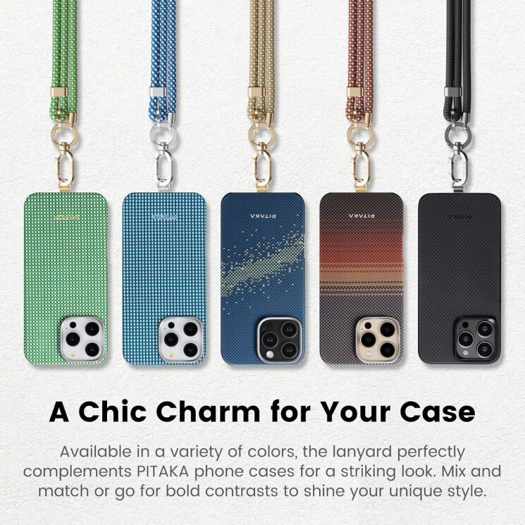 Ремешок для смартфона Pitaka 1 in 3 Phone (MSB2403) - Ocean Blue: фото 2 из 12
