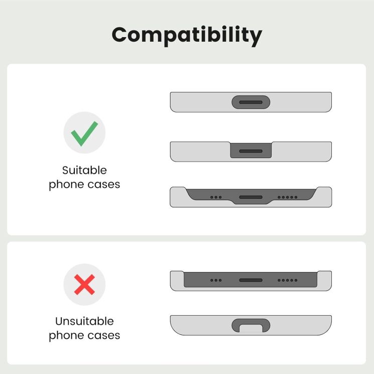 Ремешок для смартфона Pitaka 1 in 3 Phone (MSB2403) - Ocean Blue: фото 11 из 12