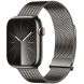 Ремешок DUX DUCIS Milanese Pro для Apple Watch 49 / 46 / 45 / 44 / SE 44 / 42 (Series 1-3) / Ultra / Ultra 2 / Ultra 3 - Graphite (371840H). Фото 2 из 12