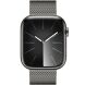 Ремешок DUX DUCIS Milanese Pro для Apple Watch 49 / 46 / 45 / 44 / SE 44 / 42 (Series 1-3) / Ultra / Ultra 2 / Ultra 3 - Graphite (371840H). Фото 3 из 12