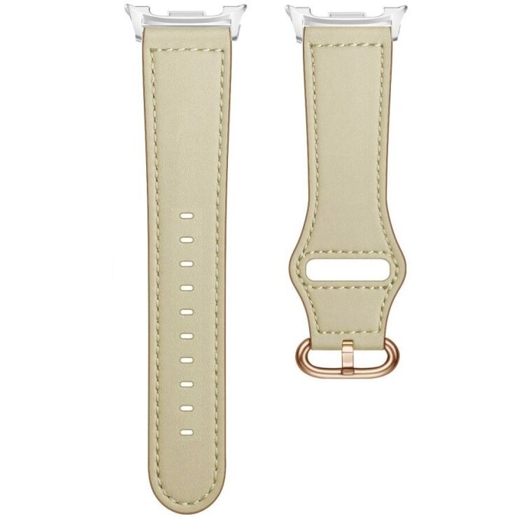 Ремінець KALEBOL Classic Strap для Samsung Galaxy Watch 8 (40/44mm) / 8 Classic - Ivory White: фото 3 з 8