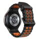 Ремінець KALEBOL Ocean Strap для Samsung Galaxy Watch 4 / 4 Classic / 5 / 5 Pro / 6 / 6 Classic / 7 / FE - Black / Orange (358129OB). Фото 1 з 9