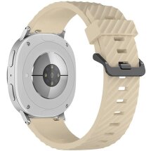 Ремінець KALEBOL Tire Pattern для Samsung Galaxy Watch 8 (40/44mm) / 8 Classic - Beige: фото 1 з 5