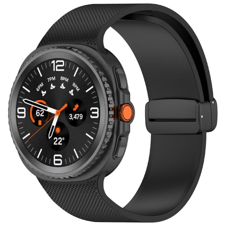 Ремінець Reframe Magnetic Loop для Samsung Galaxy Watch 8 (40/44mm) / 8 Classic - Black: фото 2 з 7