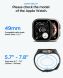 Ремешок Spigen Liquid Air Pro with Screen Protector для Apple Watch Ultra / Ultra 2 / Ultra 3 (49mm) ACS11416 - Black (304648B). Фото 11 из 17