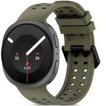 Ремешок Tech-Protect Silicone Air для Samsung Galaxy Watch 9 (40/44mm) / 8 (40/44mm) / 8 Classic - Olive Green: фото 1 из 5