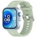 Ремешок UniCase Silicone Strap для Huawei Watch Fit 3 / Fit 4 / Fit 4 Pro - Green (357120G). Фото 3 из 7