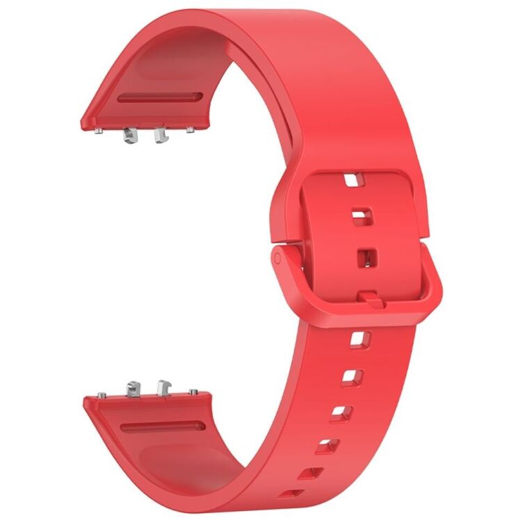 Ремінець UniCase Silicone Strap для Samsung Galaxy Fit 3 - Red: фото 2 з 3