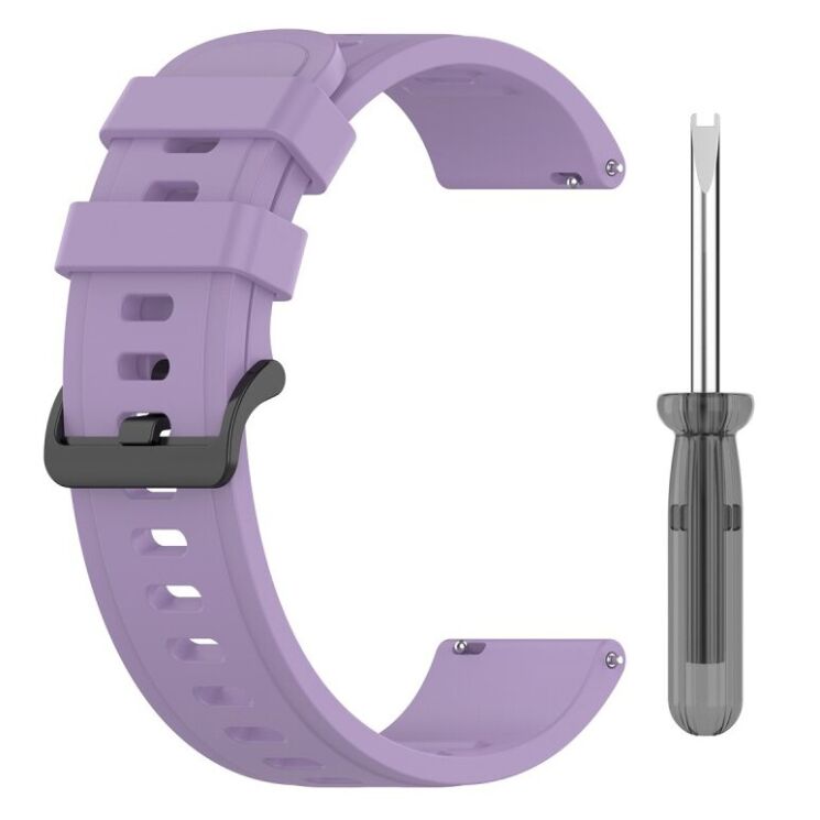 Ремешок UniCase Silicone Strap для Xiaomi Amazfit Neo - Purple: фото 5 из 5