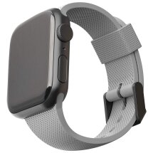 Ремінець URBAN ARMOR GEAR [U] Dot Silicone для Apple Watch 42 (Series 10/11) / 41 / 40 / SE 40 / 38 (19248K313030) - Gray: фото 1 з 5