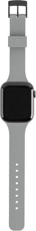Ремінець URBAN ARMOR GEAR [U] Dot Silicone для Apple Watch 42 (Series 10/11) / 41 / 40 / SE 40 / 38 (19248K313030) - Gray: фото 2 з 5