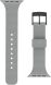 Ремінець URBAN ARMOR GEAR [U] Dot Silicone для Apple Watch 42 (Series 10/11) / 41 / 40 / SE 40 / 38 (19248K313030) - Gray (251843H). Фото 3 з 5