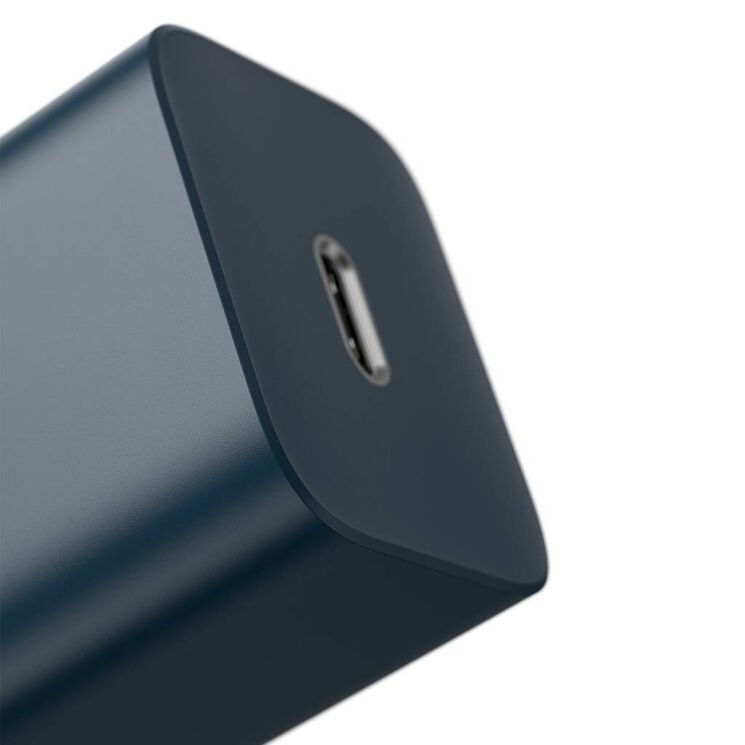 Мережевий зарядний пристрій Baseus Super Si Quick Charger (20W) - Blue: фото 3 з 20