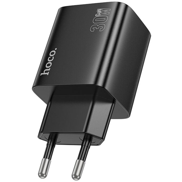 Сетевое зарядное устройство Hoco N56 30W 2C+2U - Black: фото 4 из 7