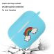 Силиконовый чехол Deexe 3D Cartoon для AirPods Pro - Blue Rainbow (263214H). Фото 5 из 7