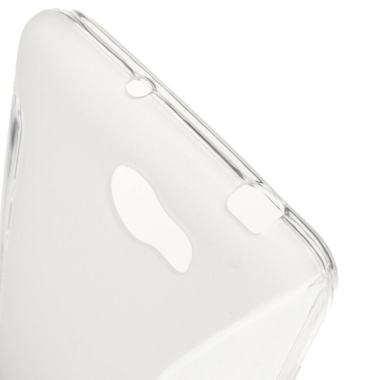 Силиконовый чехол Deexe S Line для Huawei Y5 II - Transparent: фото 2 из 3