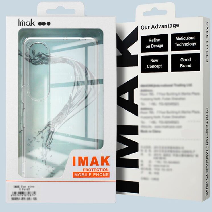 Силіконовий чохол IMAK UX-10 Series для Xiaomi 17T - Transparent (408802T) Силіконовий чохол IMAK UX-10 Series для Xiaomi 17T - Transparent: фото 8 з 8