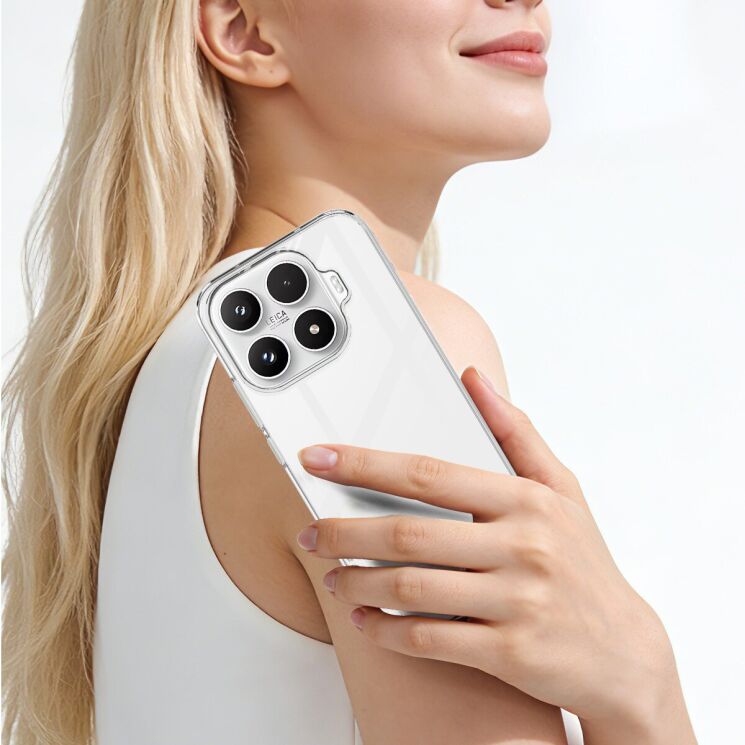 Силіконовий чохол IMAK UX-10 Series для Xiaomi 17T - Transparent (408802T) Силіконовий чохол IMAK UX-10 Series для Xiaomi 17T - Transparent: фото 5 з 8