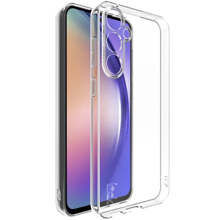 Силиконовый чехол IMAK UX-5 Series для Samsung Galaxy S23 FE - Transparent: фото 1 из 7