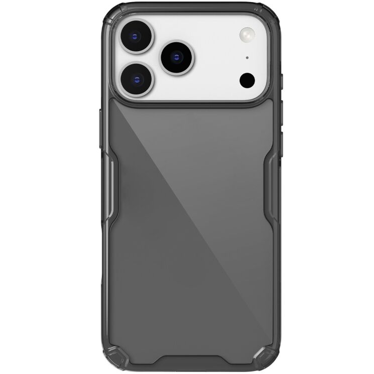 Силіконовий чохол NILLKIN Nature TPU Pro для Apple iPhone 17 Pro Max - Grey: фото 1 з 11