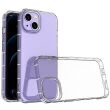 Силиконовый (TPU) чехол Deexe Clear Cover для Apple iPhone 13 - Transparent (279823T)