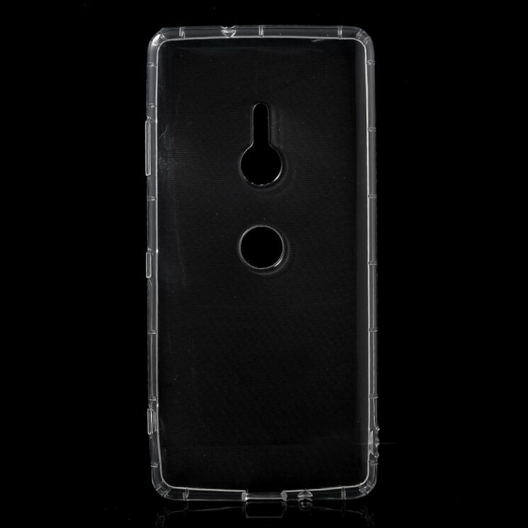 Силиконовый (TPU) чехол Deexe Clear Cover для Sony Xperia XZ3 - Transparent: фото 1 из 4