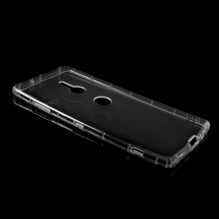 Силиконовый (TPU) чехол Deexe Clear Cover для Sony Xperia XZ3 - Transparent: фото 3 из 4