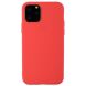 Силиконовый (TPU) чехол Deexe Matte Case для Apple iPhone 15 Pro Max - Red (329204R). Фото 1 из 4