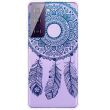 Силиконовый (TPU) чехол Deexe Pretty Glossy для Samsung Galaxy S21 FE (G990) - Datura (230614E)