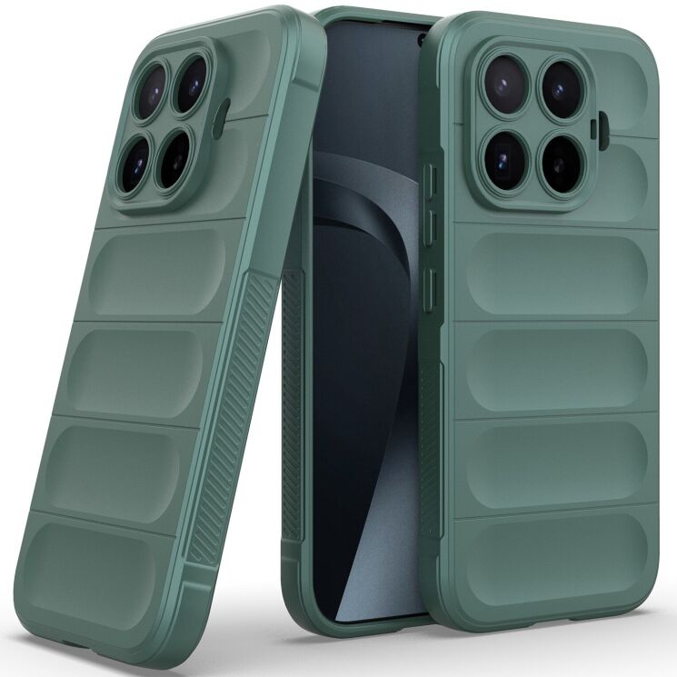 Силиконовый (TPU) чехол Deexe Terra Case для Xiaomi 17T - Green: фото 2 из 8