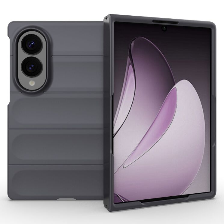 Силіконовий (TPU) чохол Deexe Terra Case (FF) для Samsung Galaxy Fold 8 - Dark Grey (424508DH) Силіконовий (TPU) чохол Deexe Terra Case (FF) для Samsung Galaxy Fold 8 - Dark Grey: фото 2 з 6