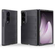 Силиконовый (TPU) чехол Deexe Terra Case (FF) для Samsung Galaxy Fold 8 - Dark Grey: фото 1 из 6