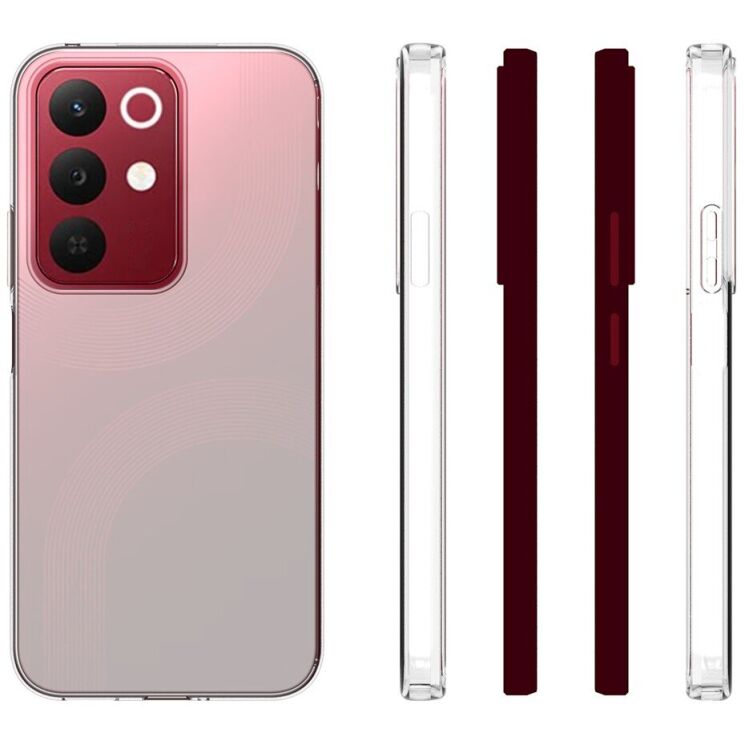 Силиконовый (TPU) чехол Deexe UltraThin для Realme C85 - Transparent: фото 5 из 5