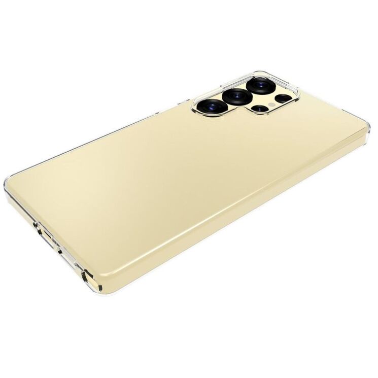 Силиконовый (TPU) чехол Deexe UltraThin для Samsung Galaxy S25 Ultra (S938) - Transparent: фото 3 из 5