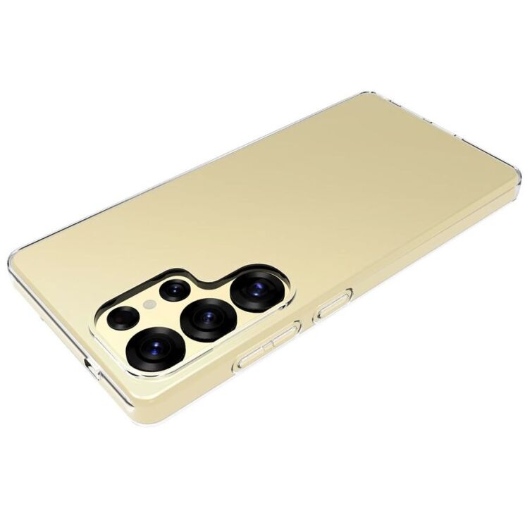Силиконовый (TPU) чехол Deexe UltraThin для Samsung Galaxy S25 Ultra (S938) - Transparent: фото 2 из 5