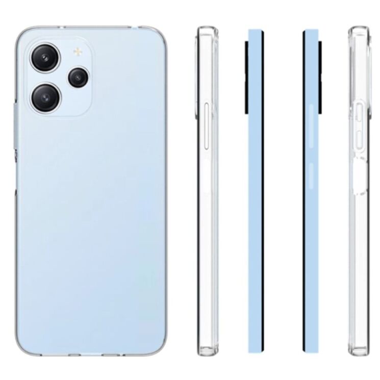 Силиконовый (TPU) чехол Deexe UltraThin для Xiaomi Redmi 12 - Transparent: фото 6 из 6
