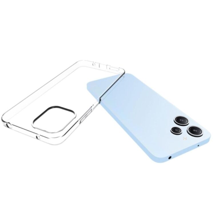 Силиконовый (TPU) чехол Deexe UltraThin для Xiaomi Redmi 12 - Transparent: фото 2 из 6