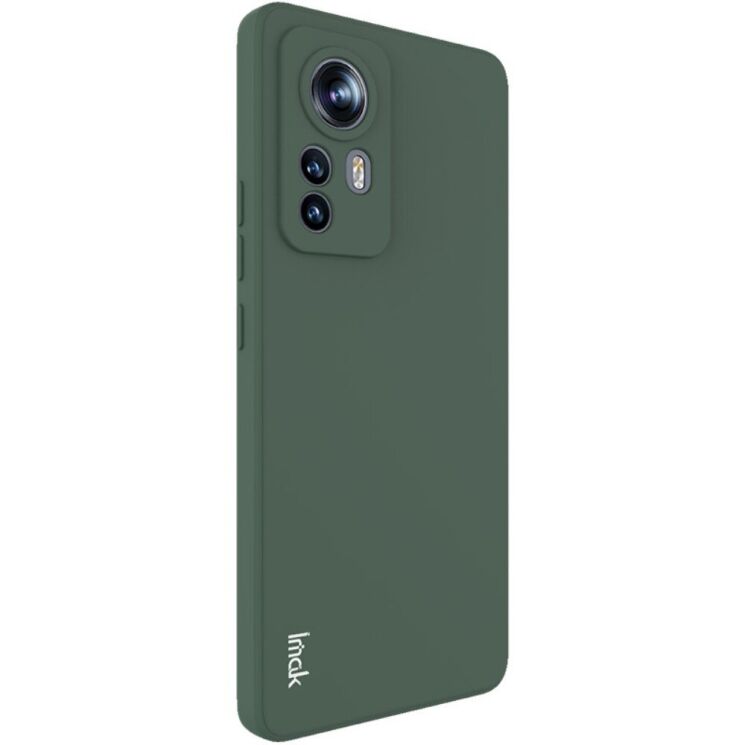 Силіконовий (TPU) чохол IMAK UC-4 Series для Xiaomi 12 Pro - Midnight Green: фото 3 з 11