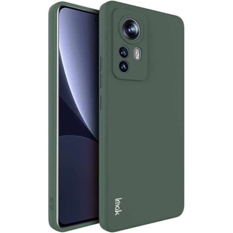 Силіконовий (TPU) чохол IMAK UC-4 Series для Xiaomi 12 Pro - Midnight Green: фото 1 з 11
