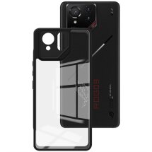 Силиконовый (TPU) чехол IMAK UX-9A Series для ASUS ROG Phone 9 / 9 Pro - Transparent Black: фото 1 из 7