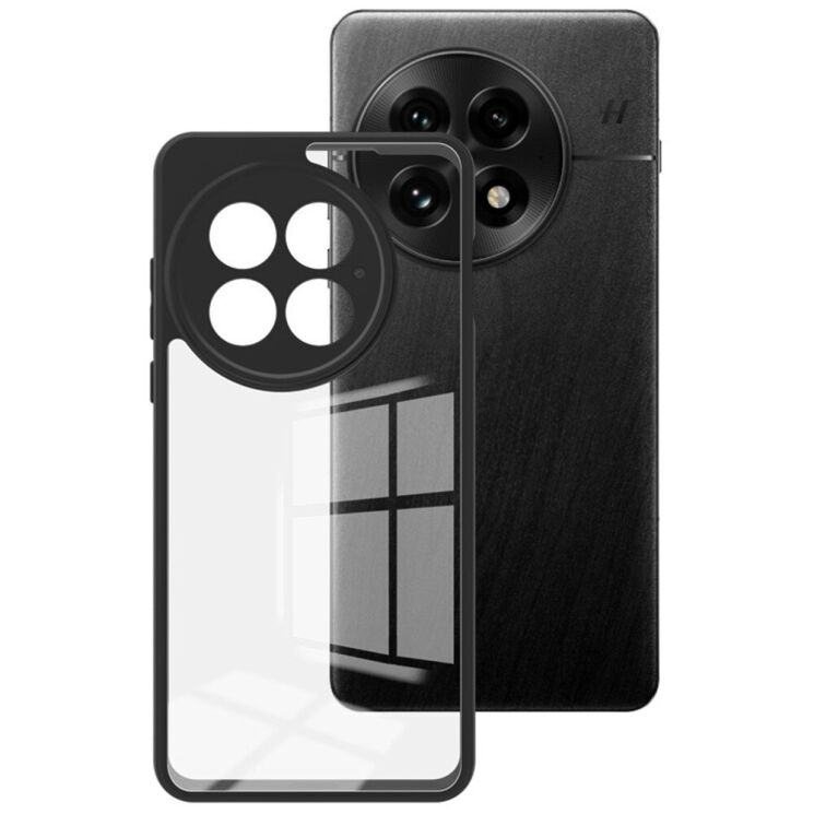 Силиконовый (TPU) чехол IMAK UX-9A Series для OnePlus 13 - Black: фото 1 из 10