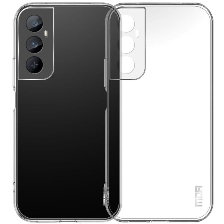Силиконовый (TPU) чехол MOFI Thin Guard для Realme C65 - Transparent: фото 1 из 11